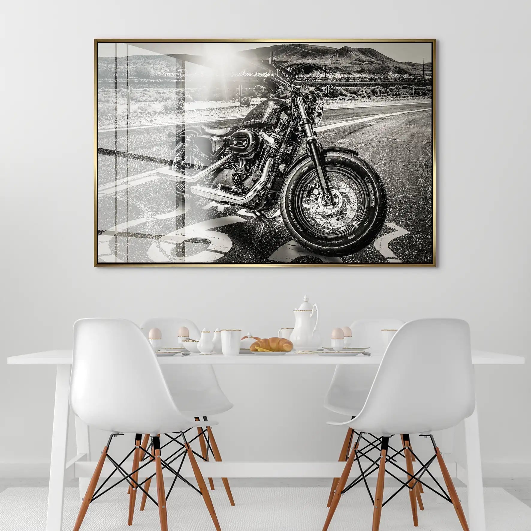 Route Heritage Edition – Harley Acrylglasbild INGALERIE