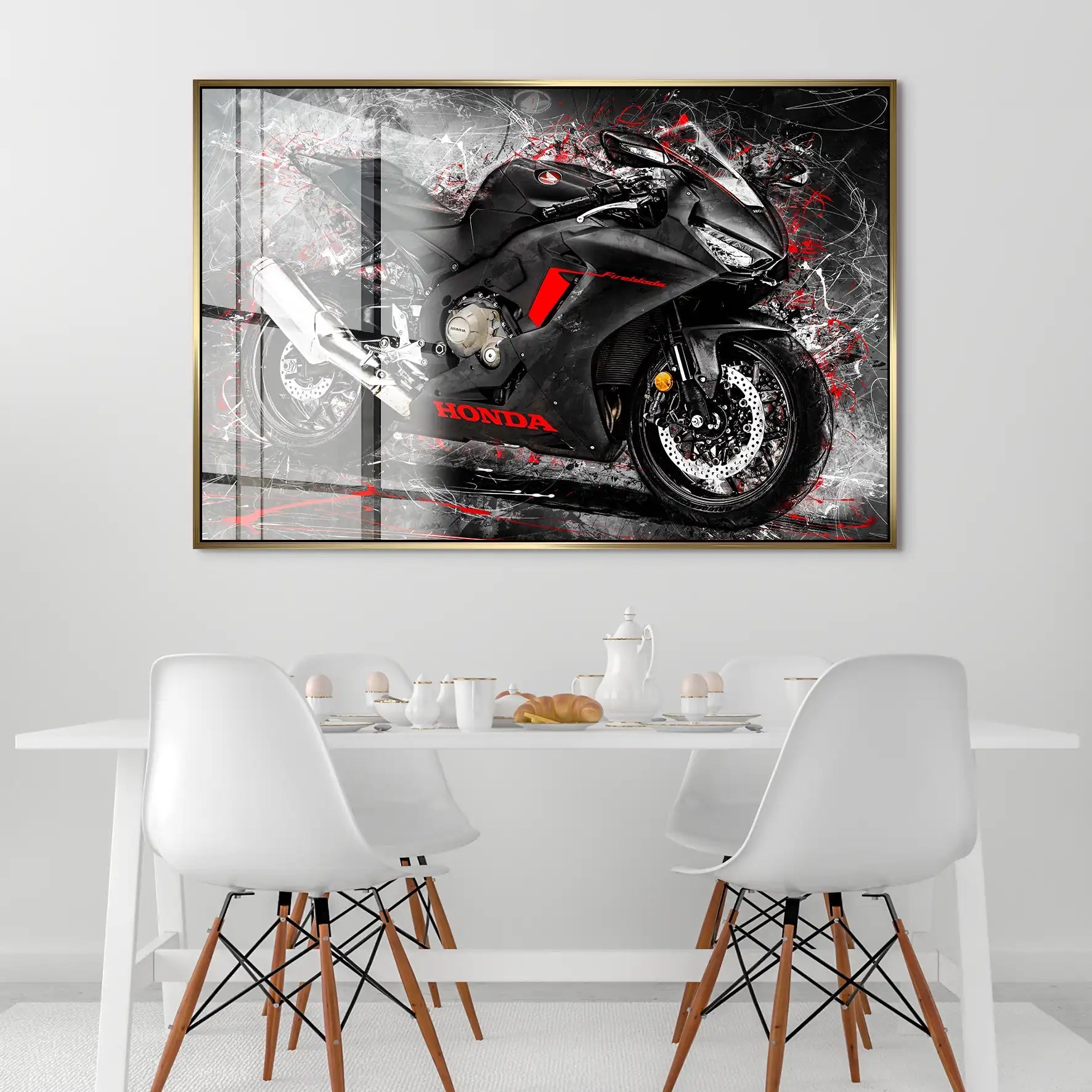 Honda CBR 1000 RR Fireblade Acrylglas Bild INGALERIE