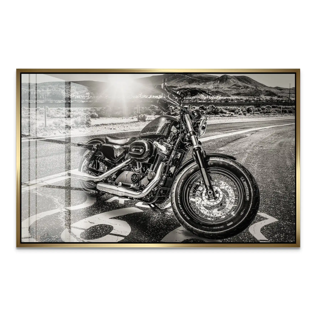 Route Heritage Edition – Harley Acrylglasbild INGALERIE