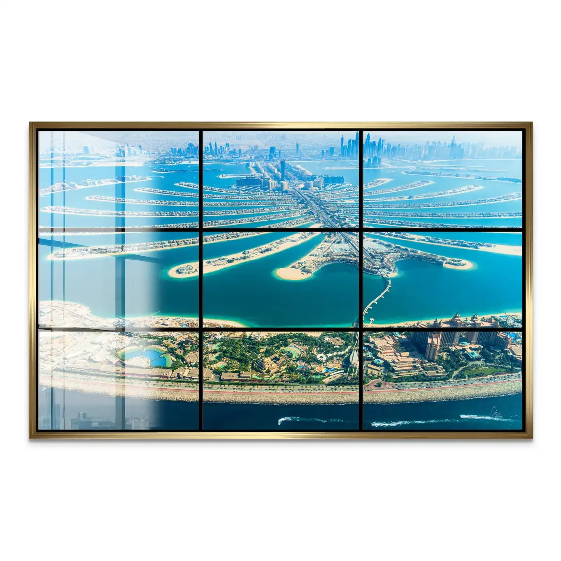 Palm View Dubai Acrylglas Bild