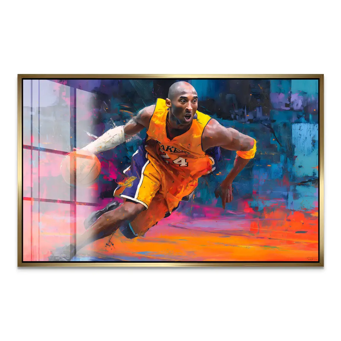 Kobe Abstrakt Acrylglas Bild INGALERIE