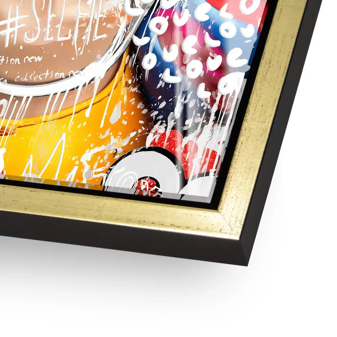 Schneewittchen Pop Art Queen Acrylglasbild