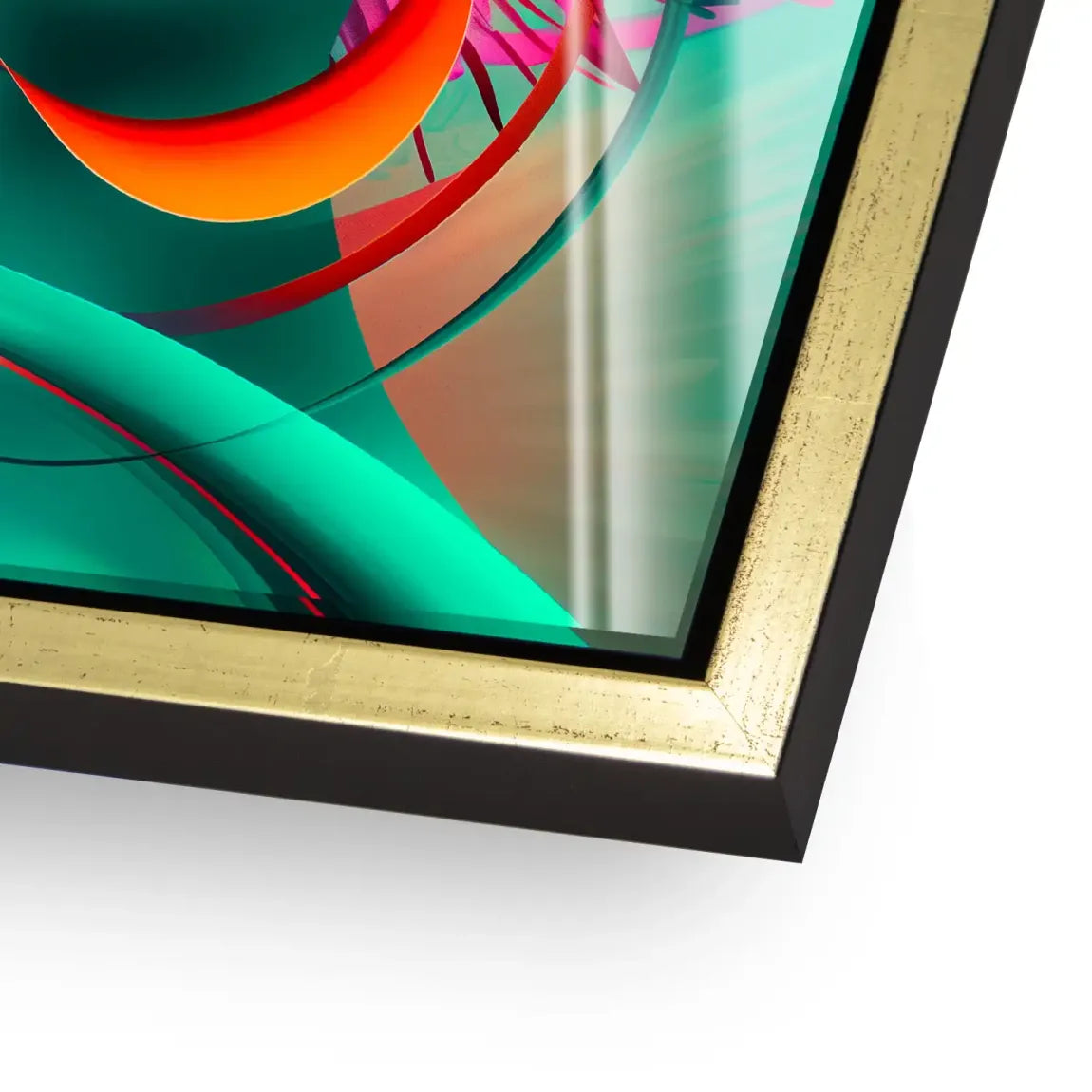 Neonpoesie der Stille Acrylglasbild INGALERIE