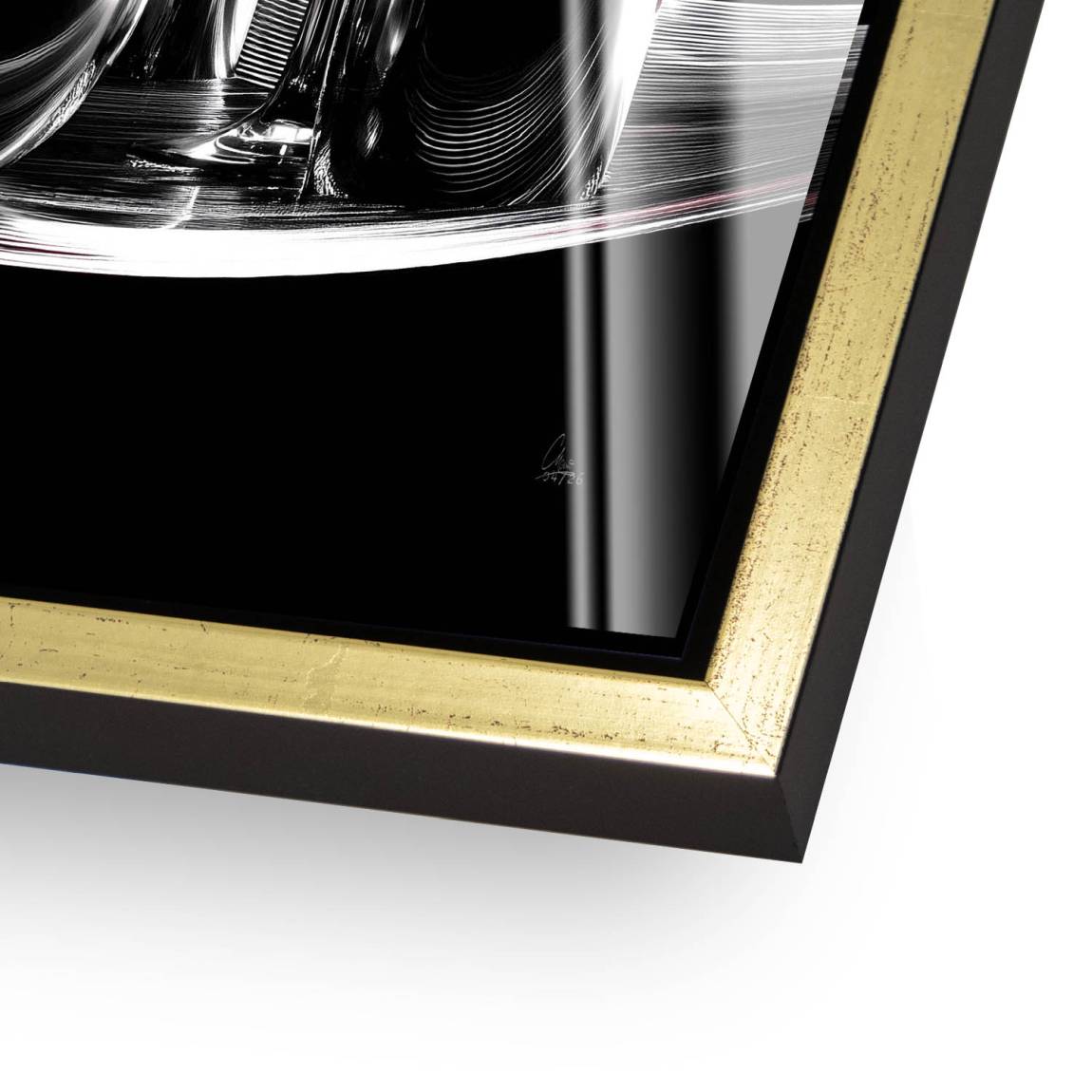 Wein Noir Acrylglasbild