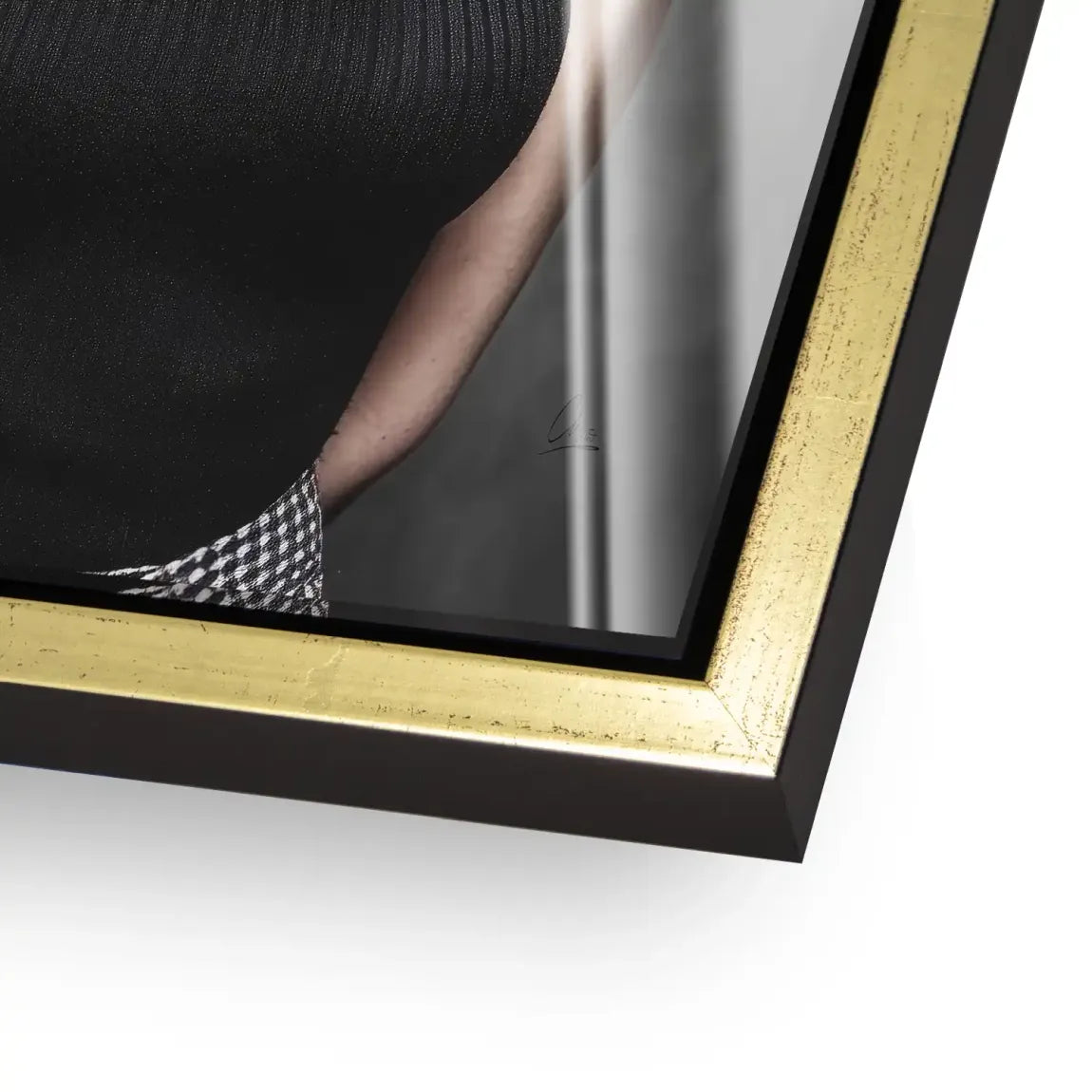 Midnight Allure Marilyn Monroe Acrylglasbild