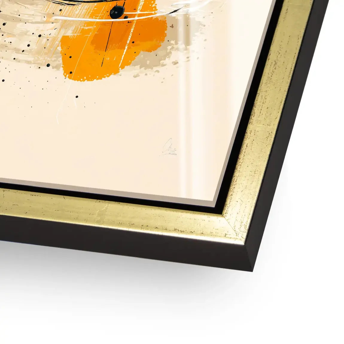 Modern Energie Abstrakt Acrylglasbild