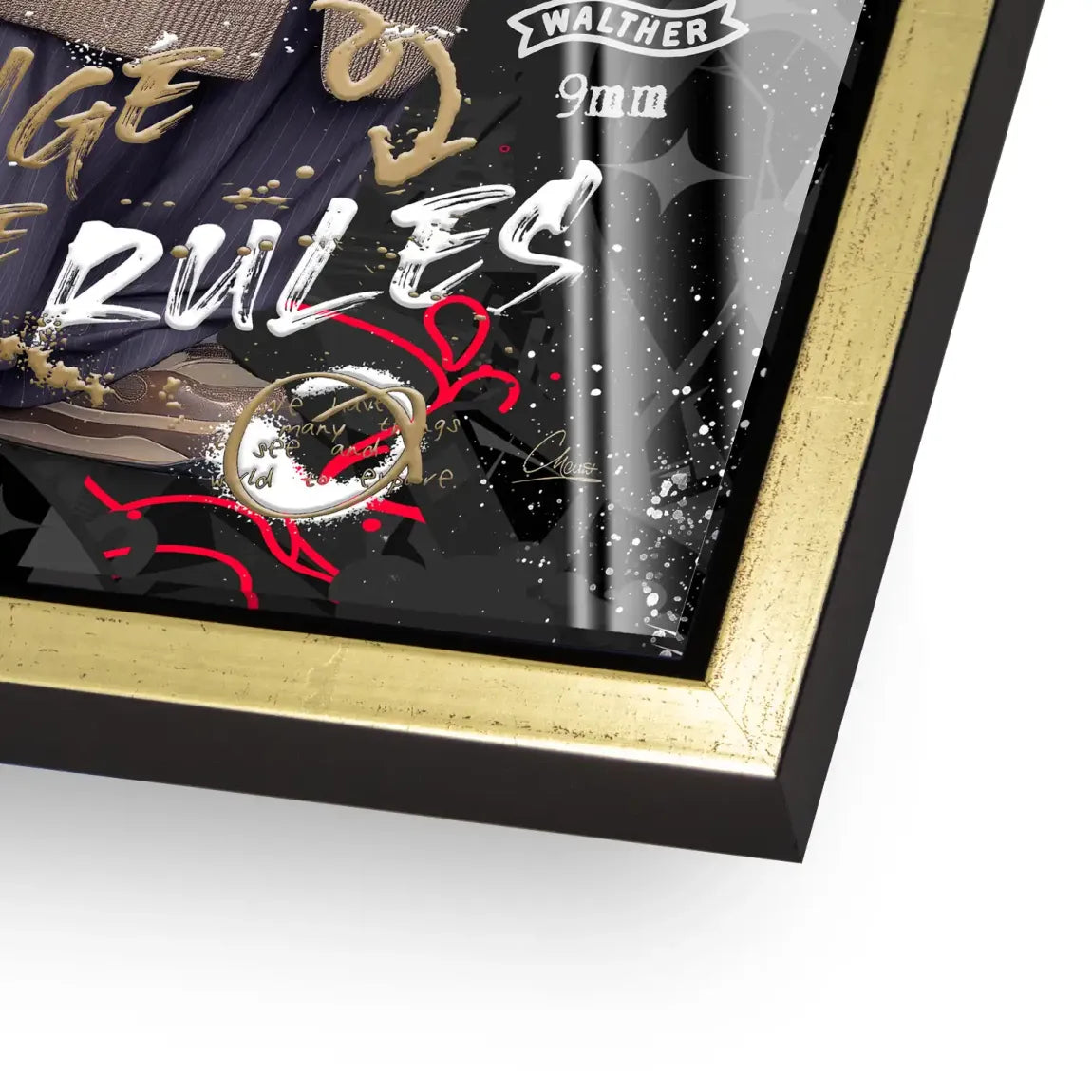 Thug Life Royalty Acrylglasbild INGALERIE