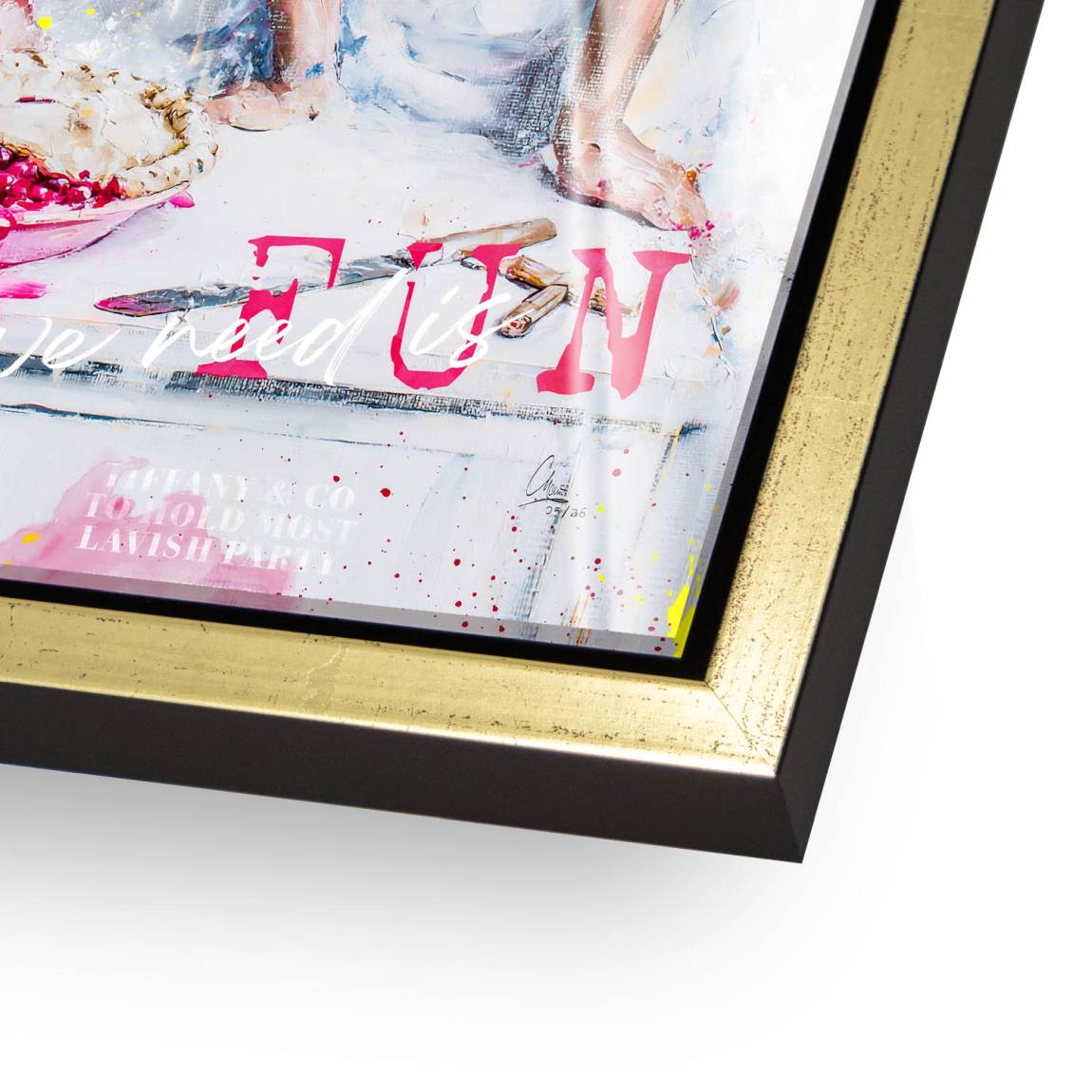 Audrey Marilyn Vogue Acrylglasbild