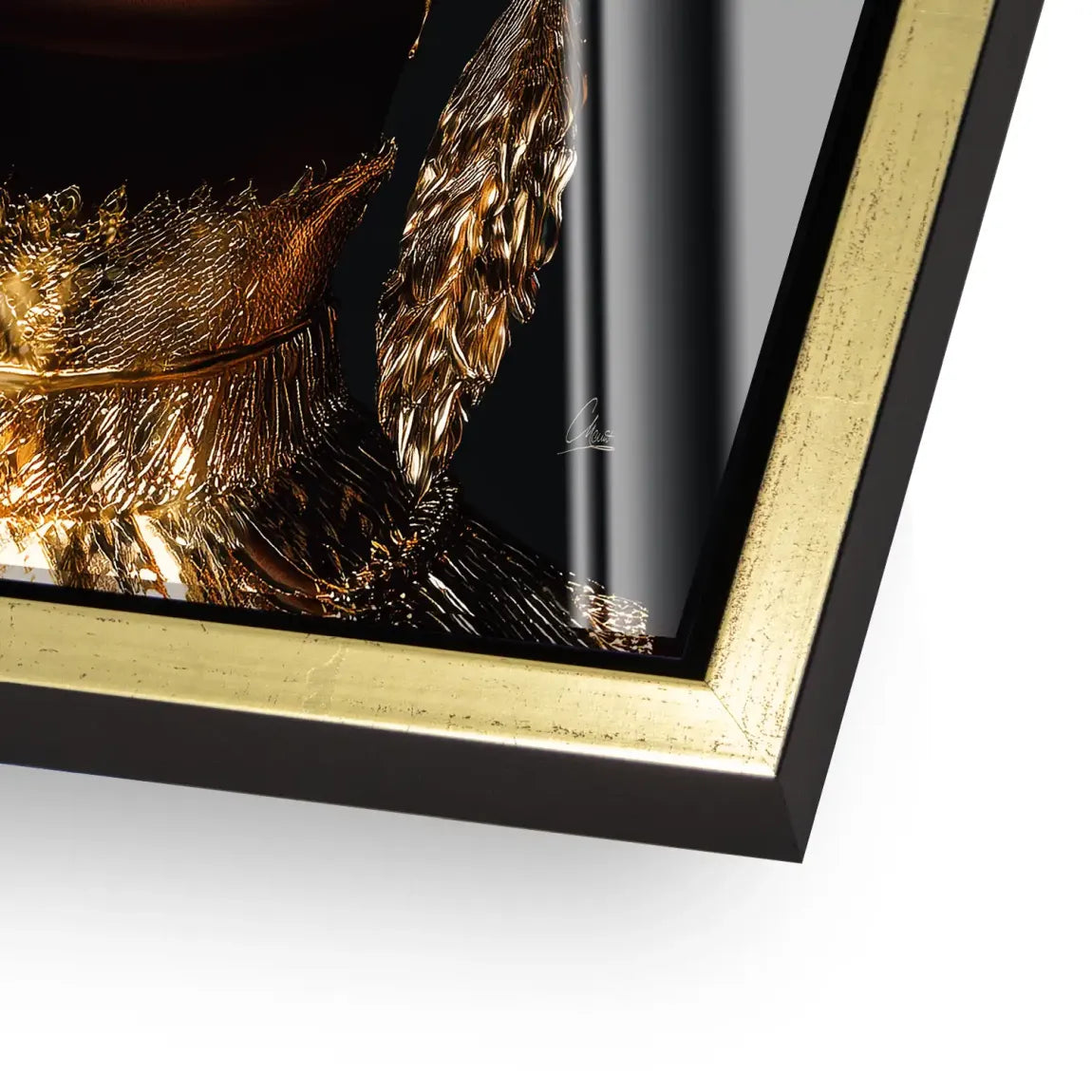 Tears of Gold Acrylglasbild