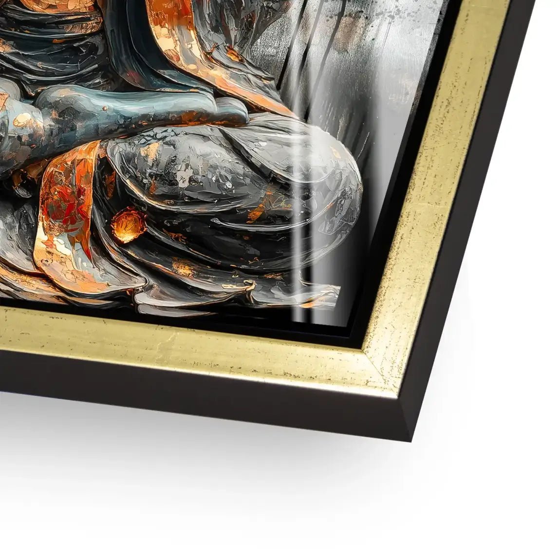 Buddha Abstrakt Nr.50 Acrylglasbild INGALERIE