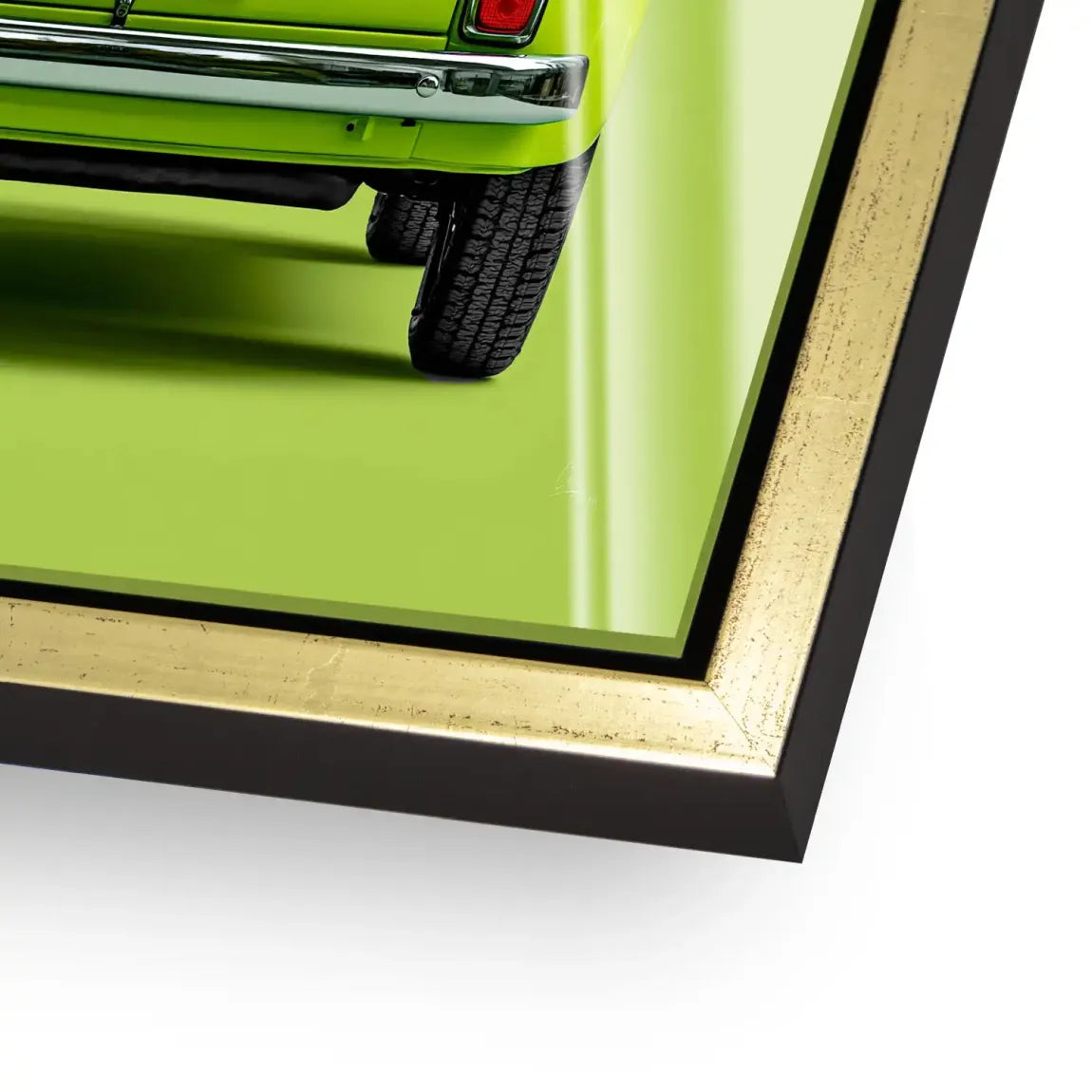 Fiat 500 Italia Acrylglasbild