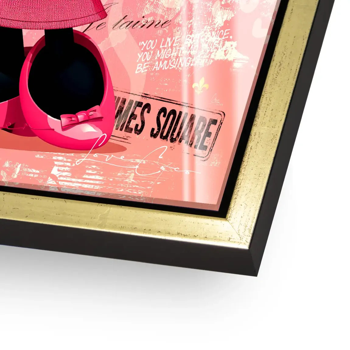 Minnie Maus Love Coco Acrylglasbild
