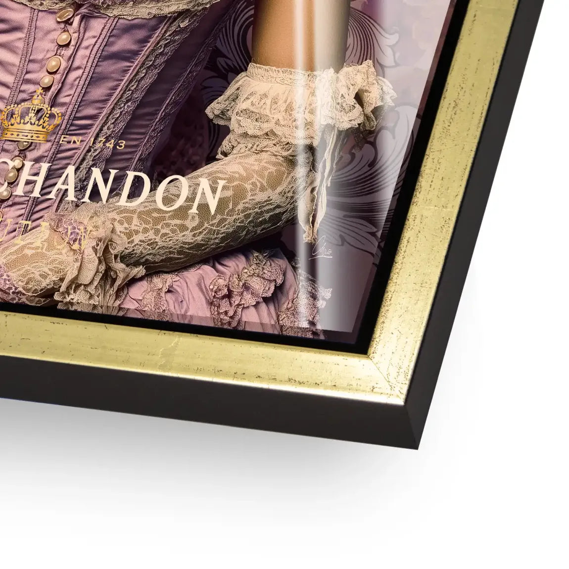Marie Antoinette Rebell Art Acrylglasbild