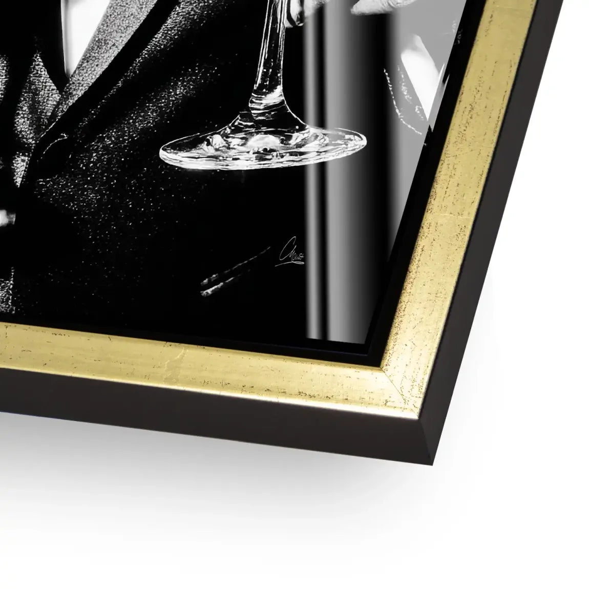 Gentleman Style Acrylglasbild