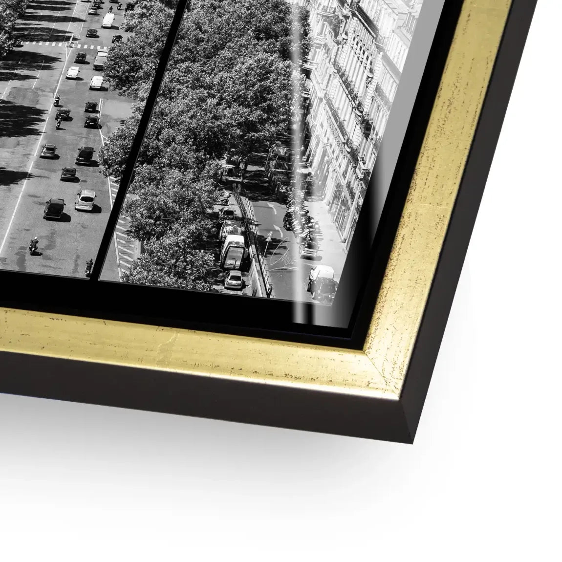 Skyline Avenue Paris Acrylglasbild