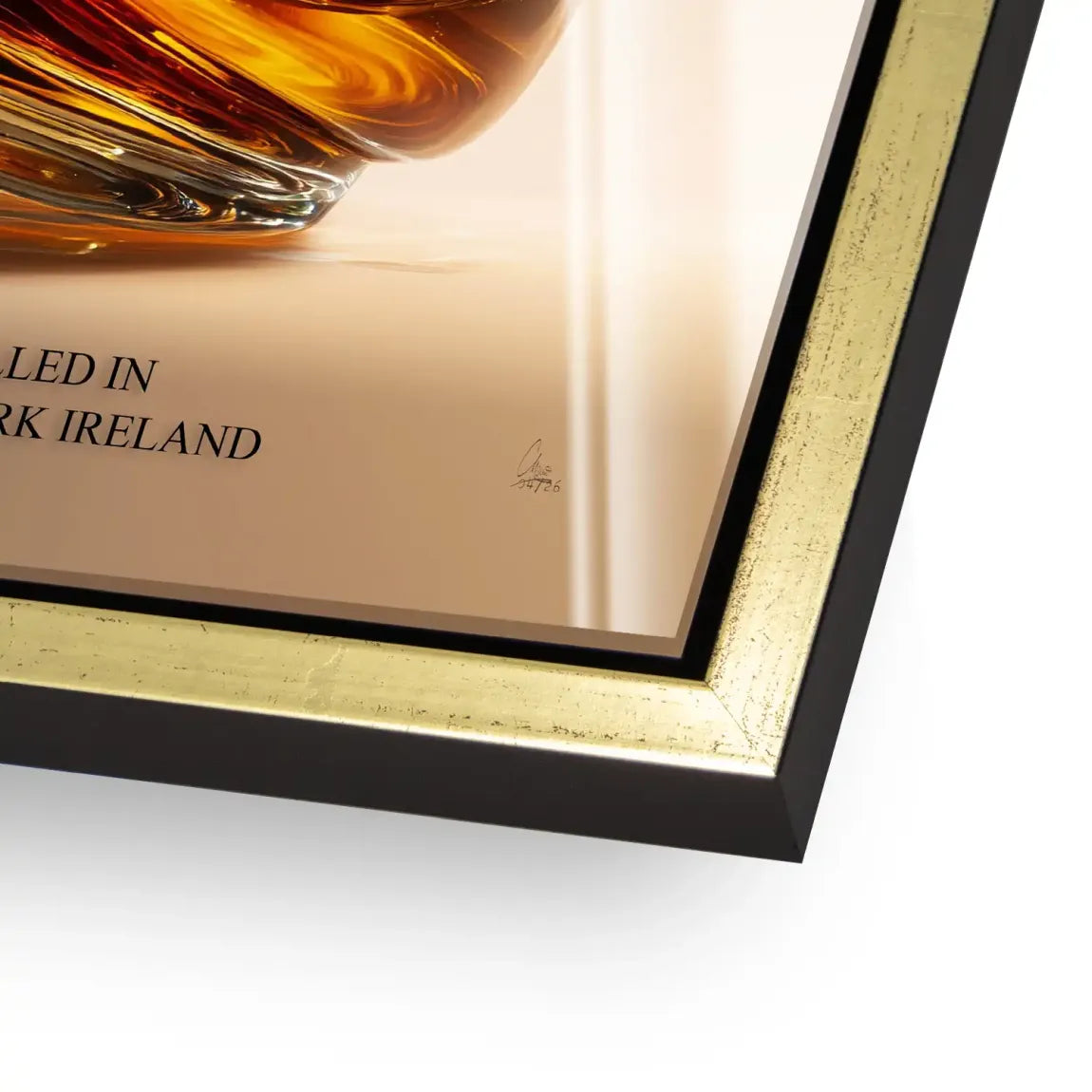 Peaky Whiskey Acrylglasbild