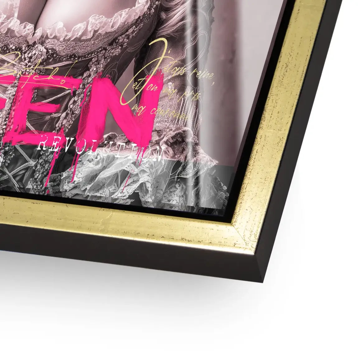 Marie Antoinette Queen Pop Art Acrylglasbild