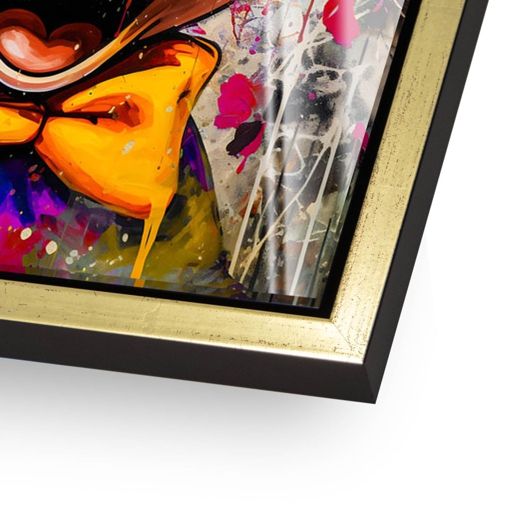 Micky Maus Abstrakt Style Acrylglas Bild INGALERIE