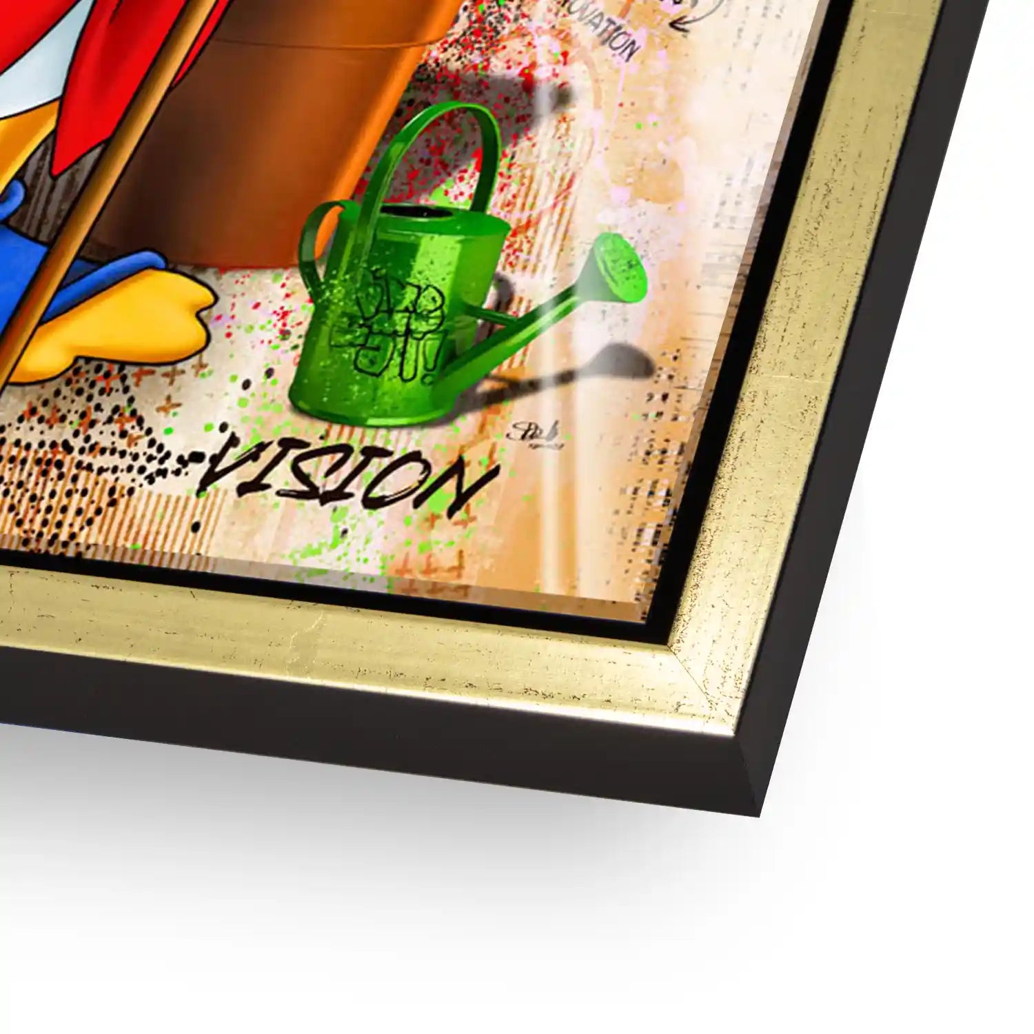 Dagobert Gelbaum Nr.2 Pop Art Acrylglas Bild INGALERIE