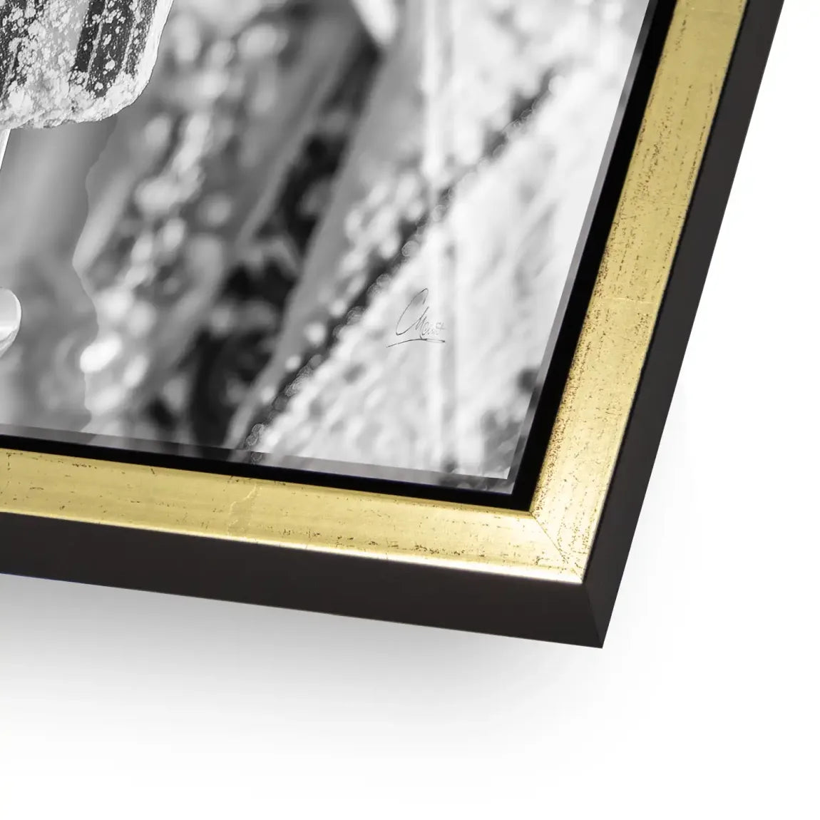 Gucci Ice Noir Acrylglasbild