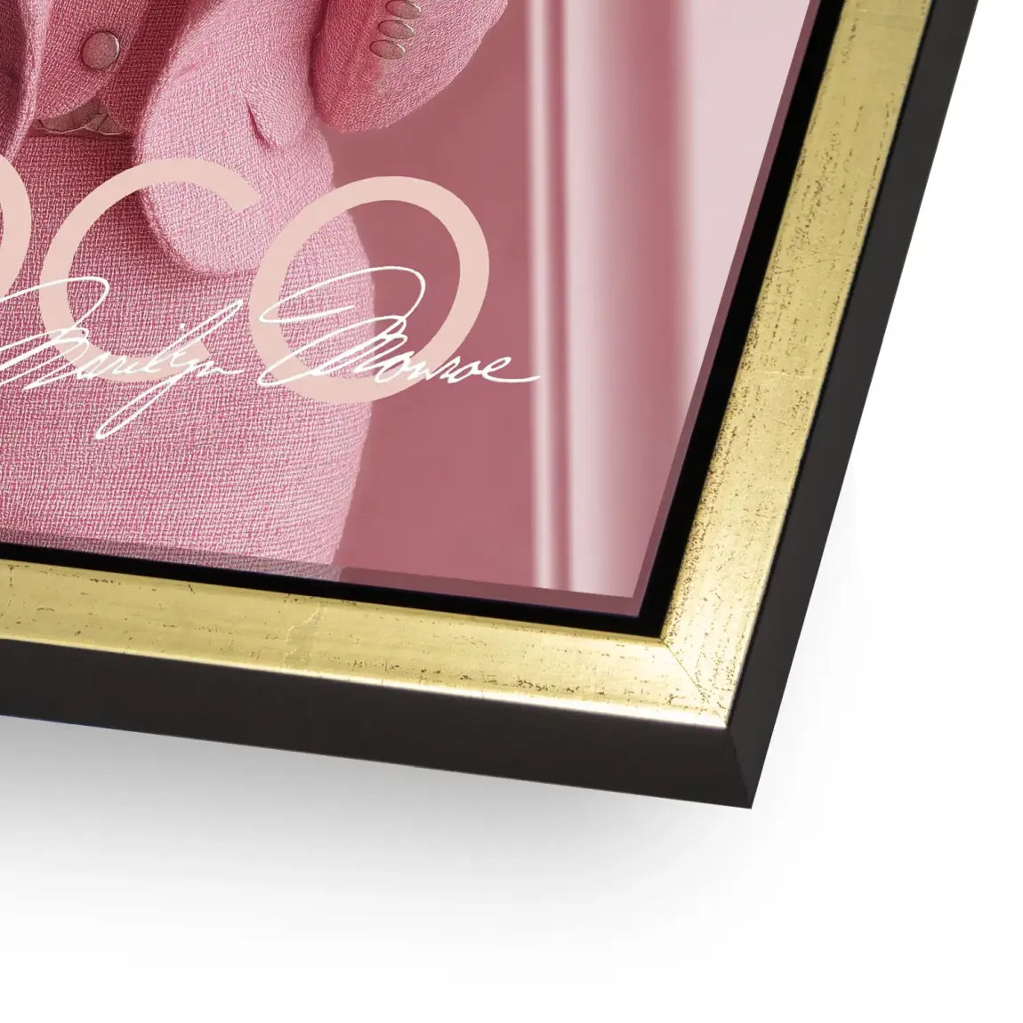 Eleganz in Rosé Monroe Acrylglasbild INGALERIE