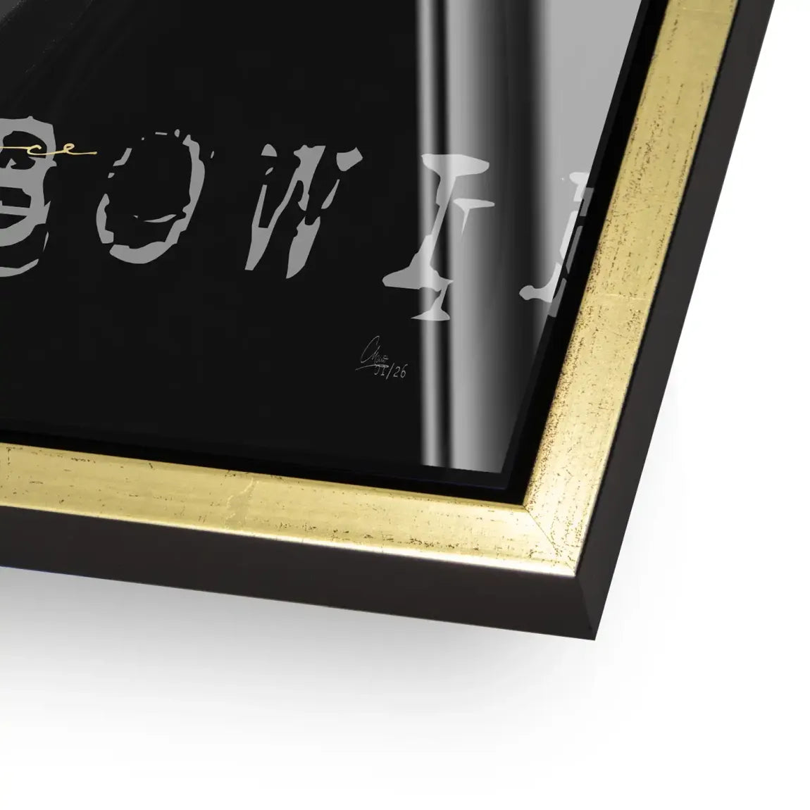 David Bowie Dance Acrylglasbild