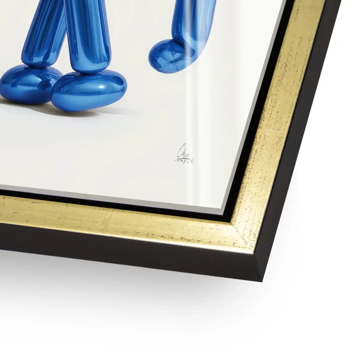 Ballon Elefant Chic Acrylglasbild