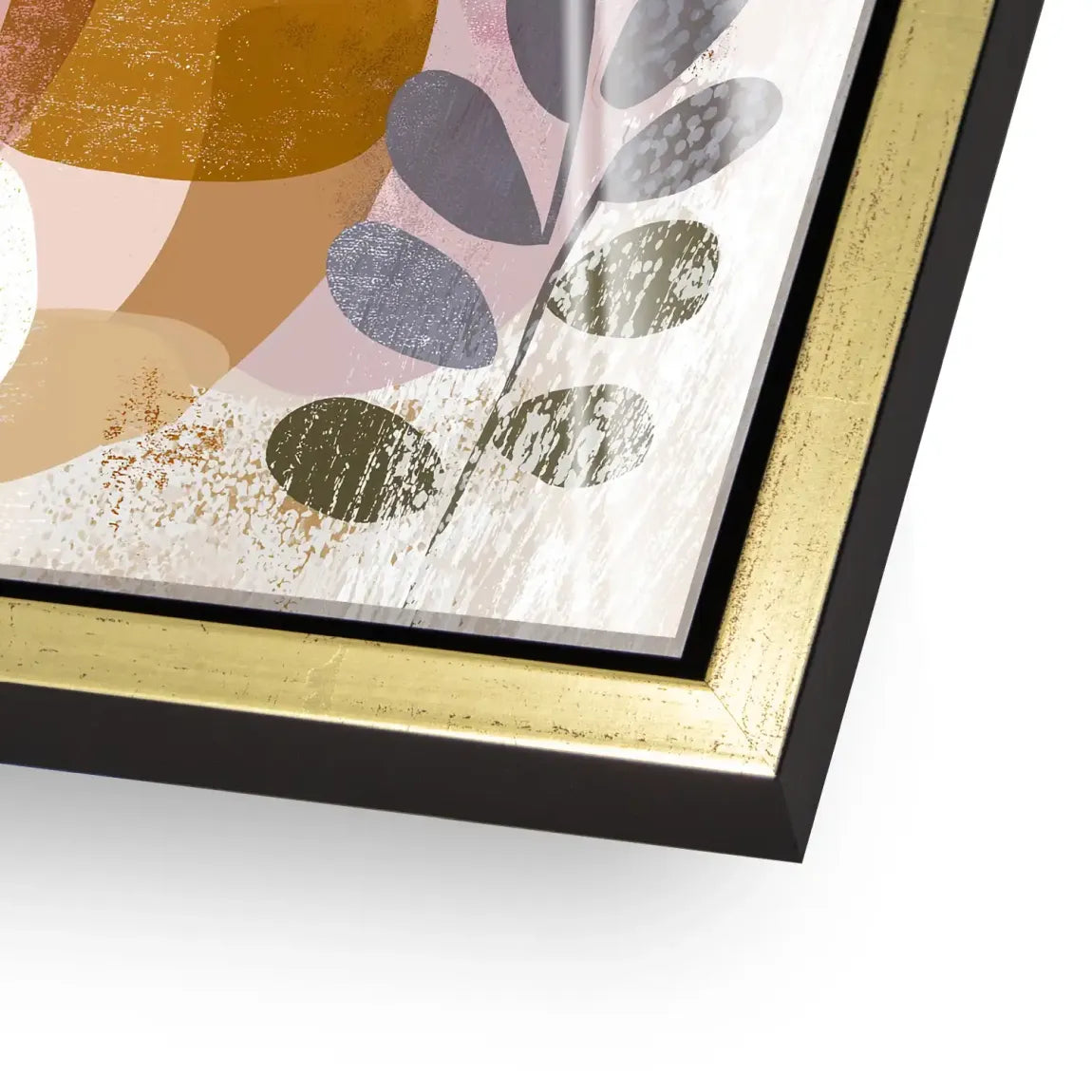 Soft Harmony Abstrakt Acrylglasbild