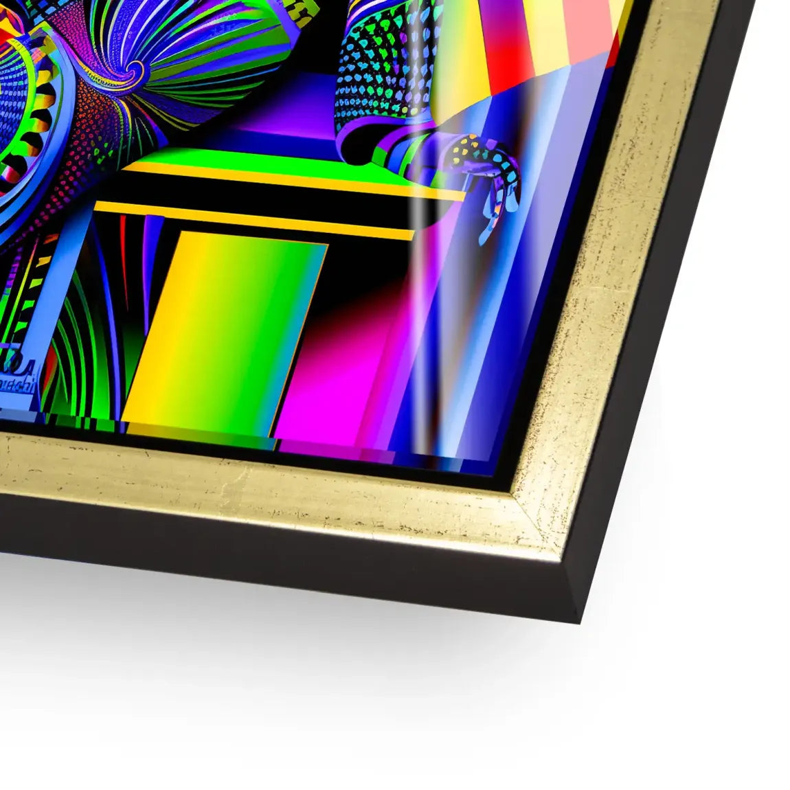 Abstrakt Glamour Acrylglasbild INGALERIE