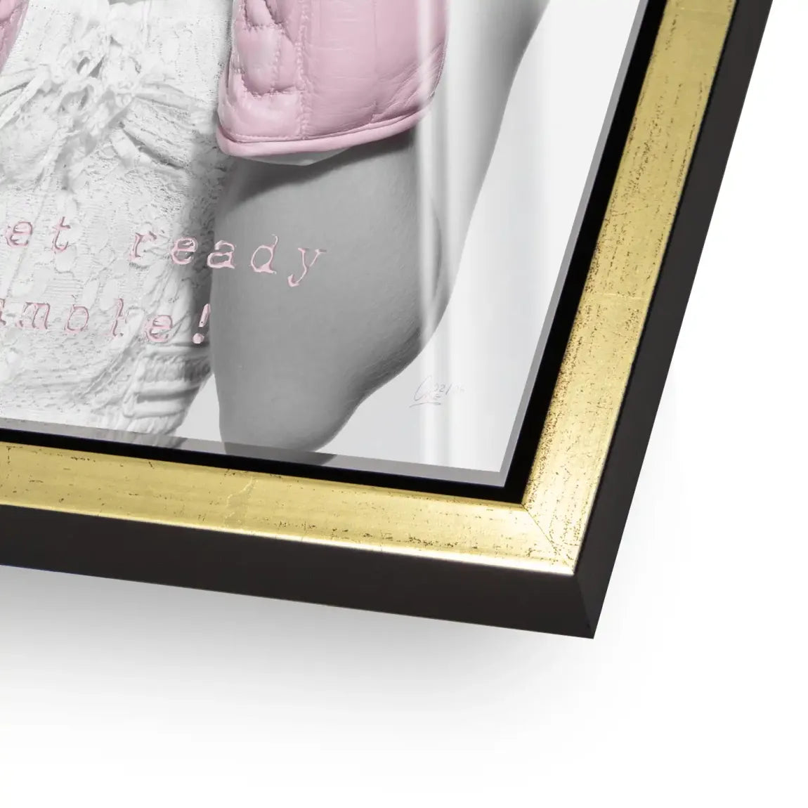 Boxing Marilyn Monroe Acrylglasbild