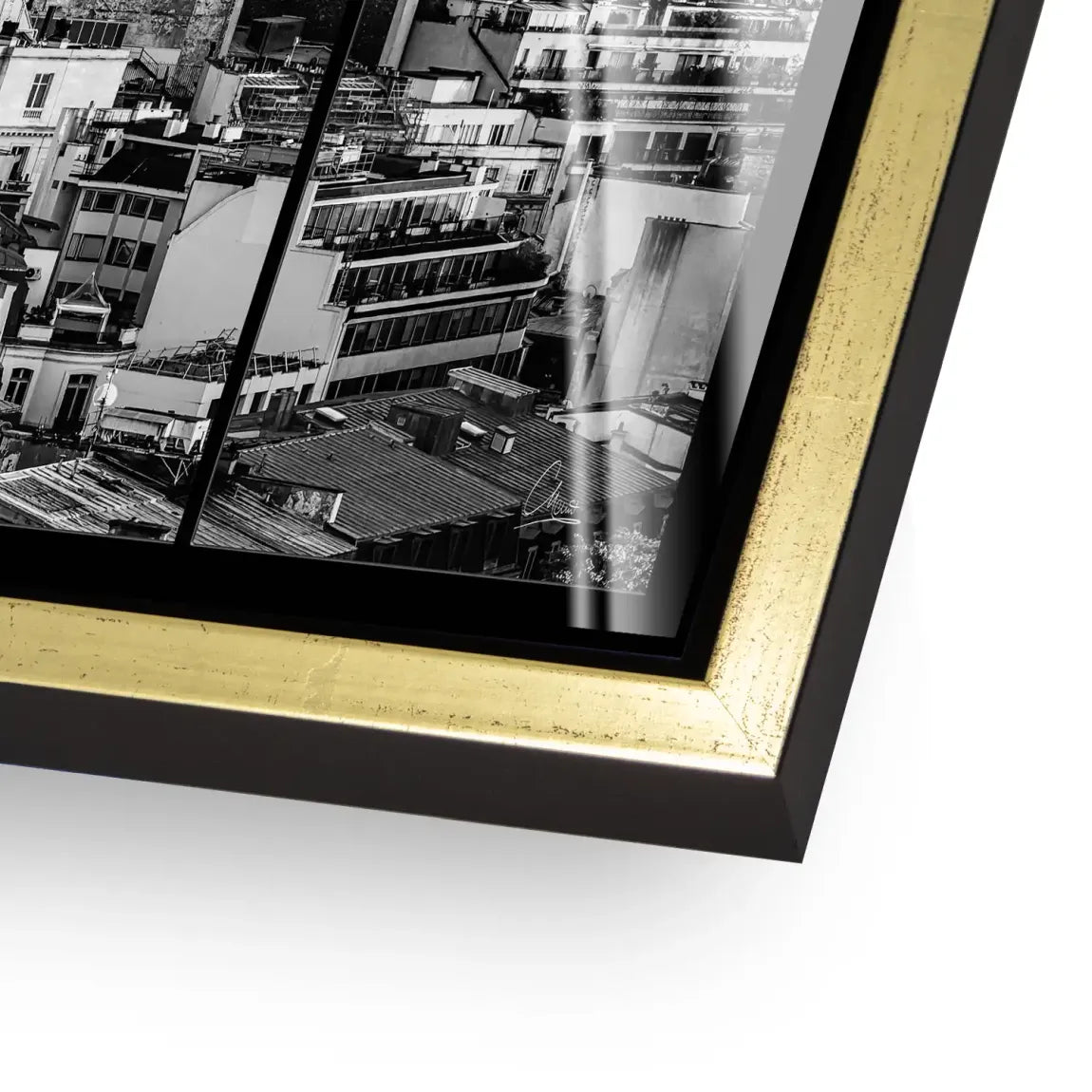 Eiffelturm über Paris Acrylglasbild