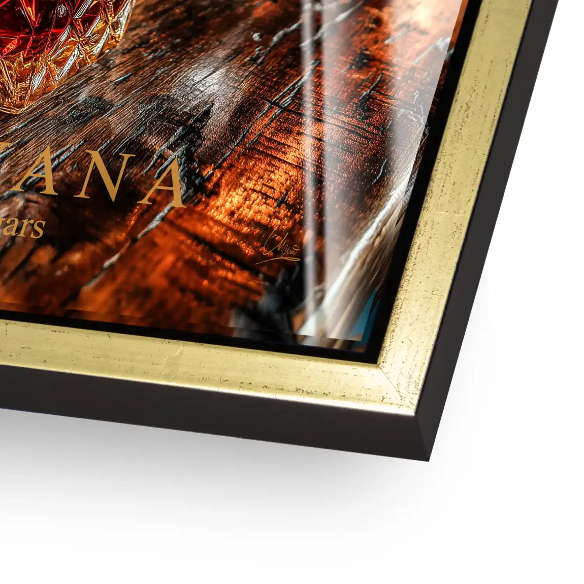 Whisky Lounge Havana Acrylglasbild