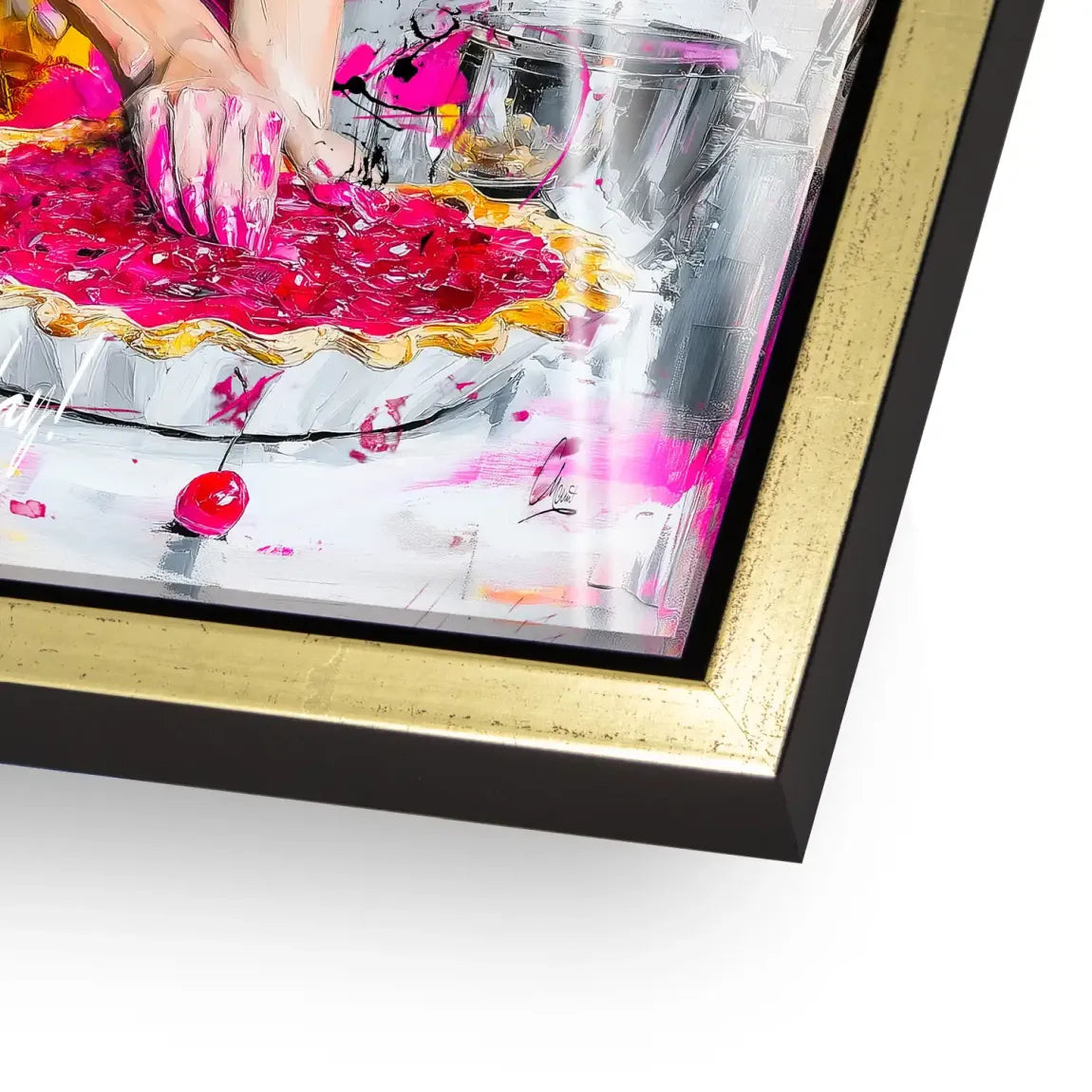 Cherry Bliss Audrey Hepburn Acrylglasbild