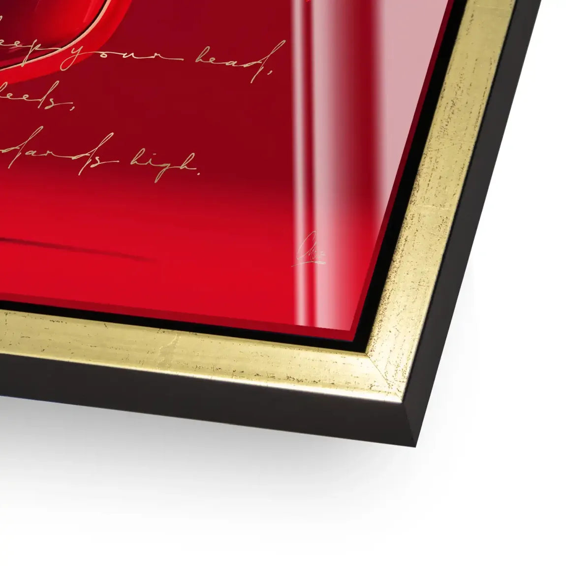 Coco Heels Acrylglasbild