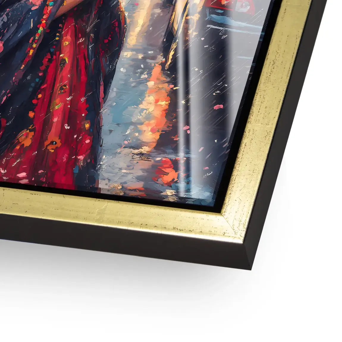 Frida im Abendregen Acrylglasbild INGALERIE