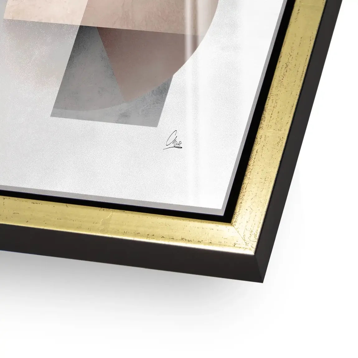 Soft Circles Acrylglasbild