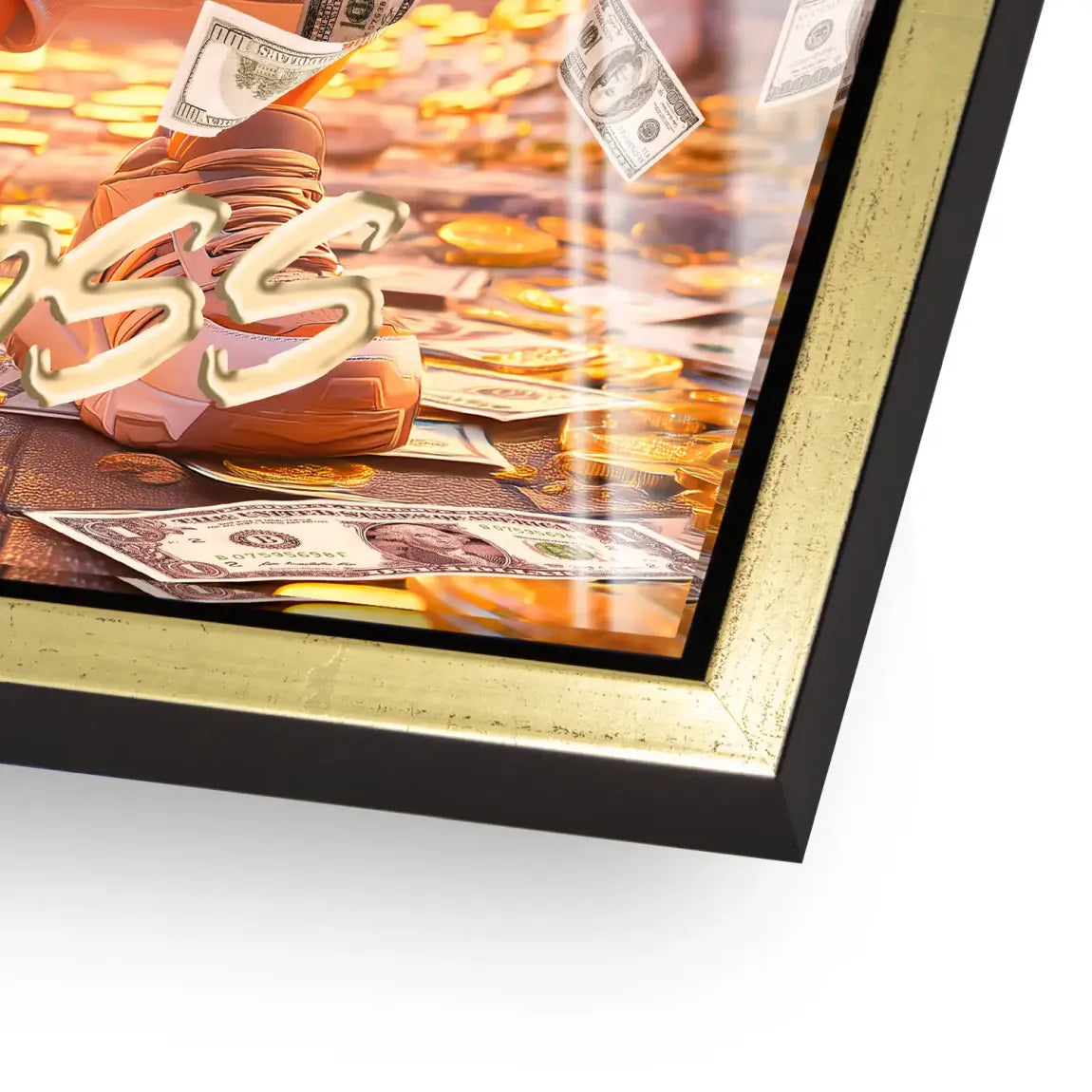 Dagobert Walk Like a Boss Acrylglasbild