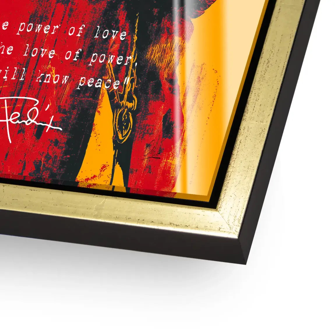 Electric Soul Hendrix Acrylglasbild