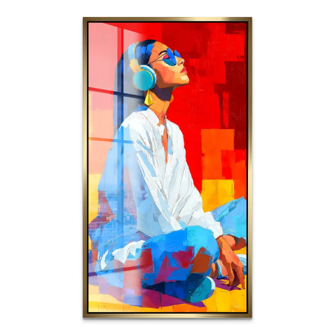 Feel the Sound Acrylglas Bild