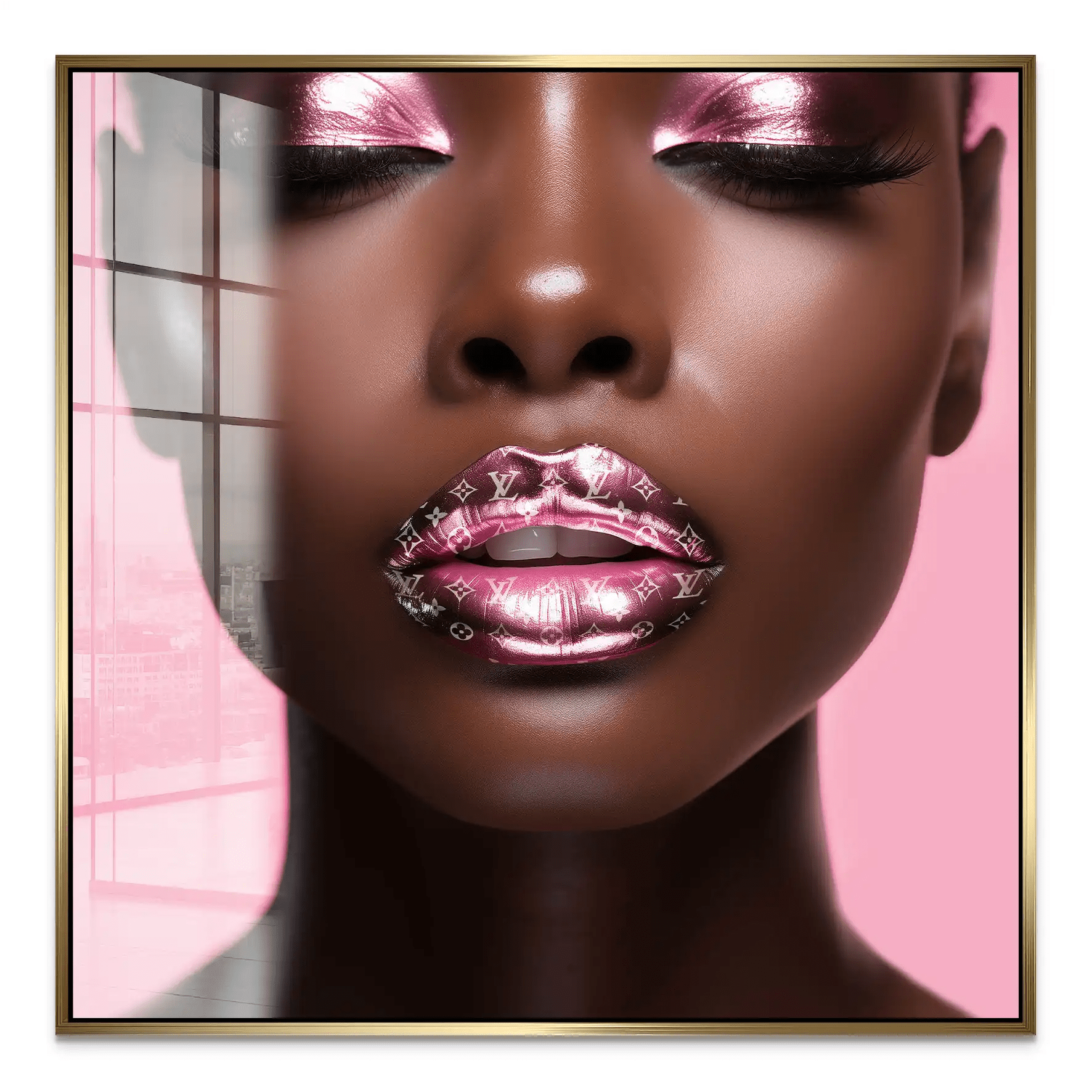 Louis Lips Acrylglas Bild INGALERIE
