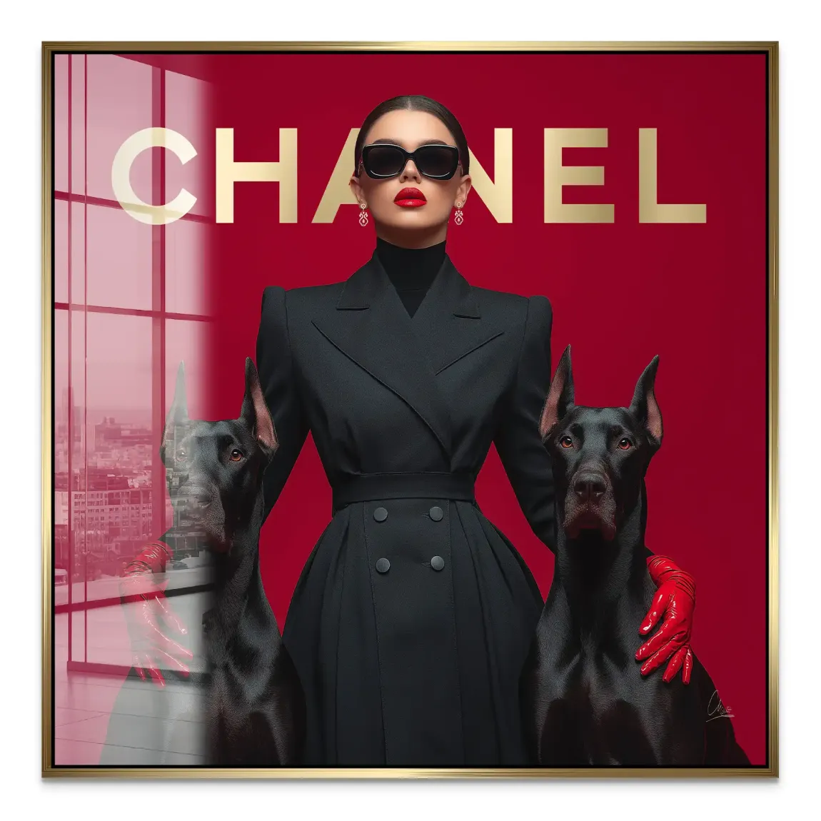 Royal Guard Acrylglas Bild