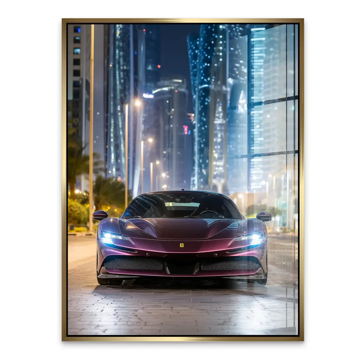 Midnight SF90 Art Acrylglasbild