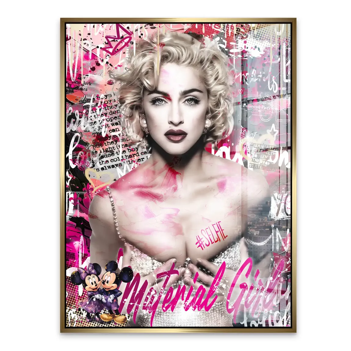 Pop Queen Vibes Acrylglasbild