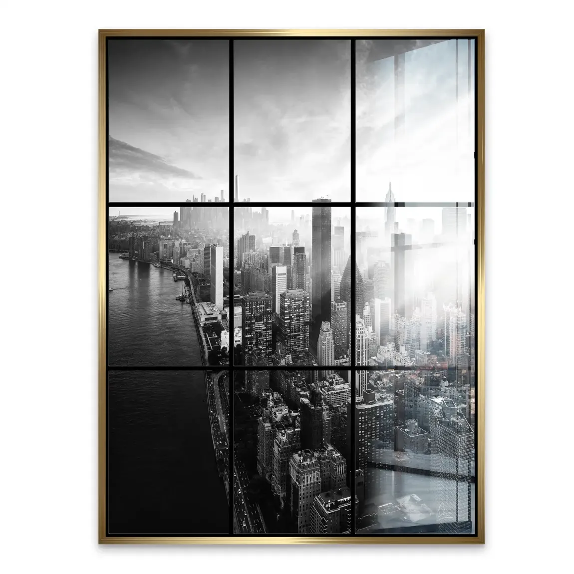 Silent Heights New York Acrylglasbild