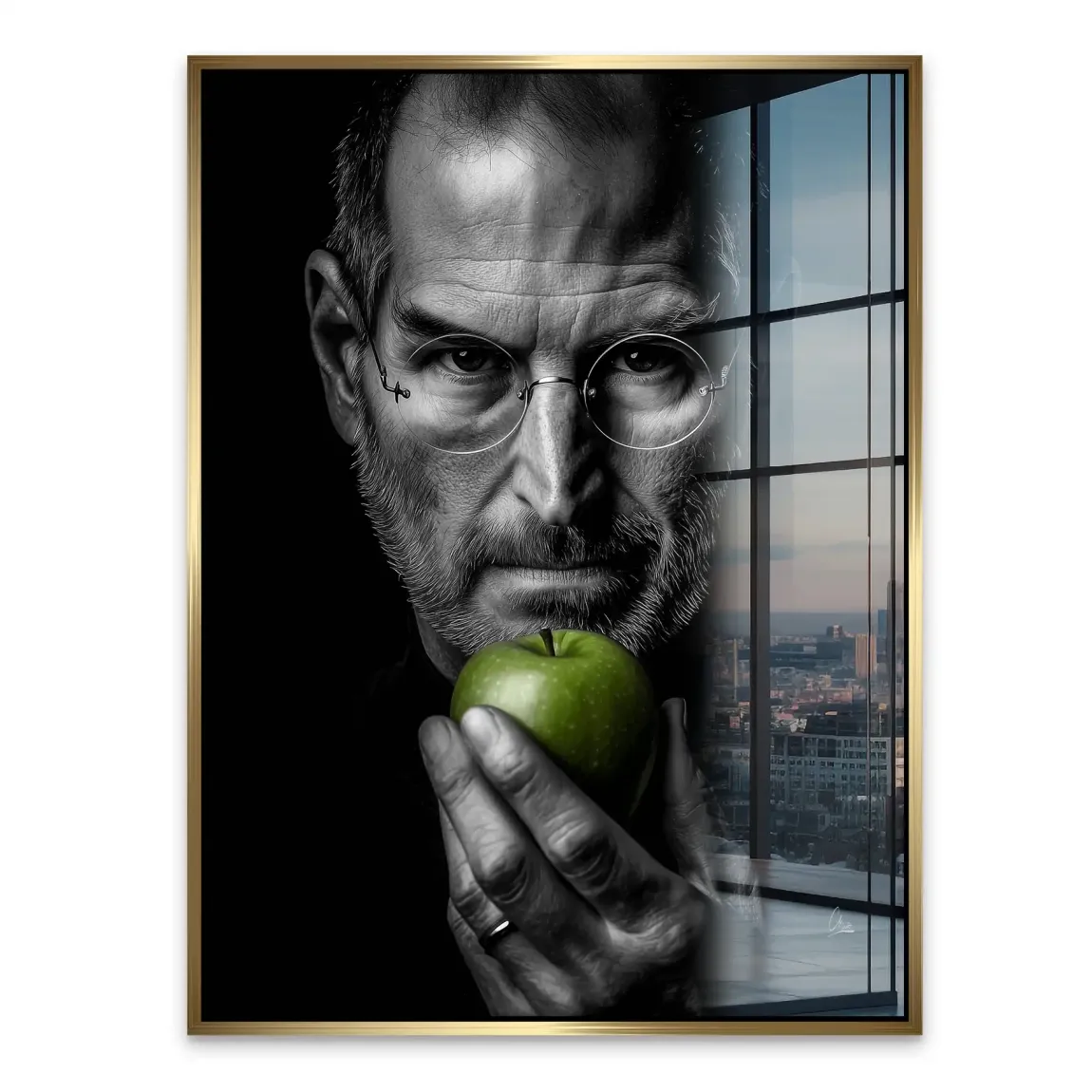 Vision Mind Jobs Acrylglasbild