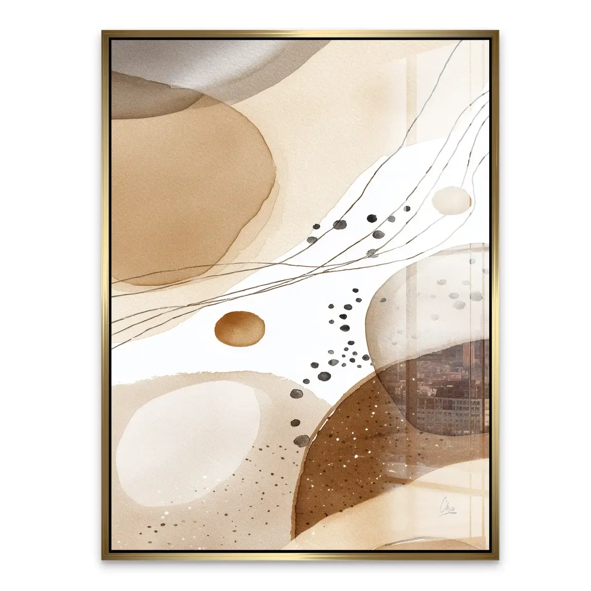 Desert Mirage Acrylglasbild