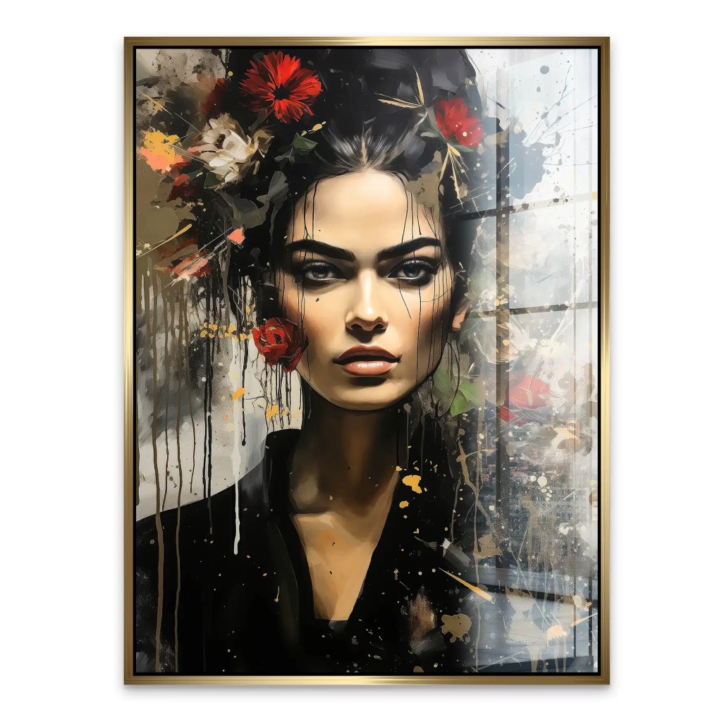 Frida Abstrakt Art Acrylglas Bild INGALERIE