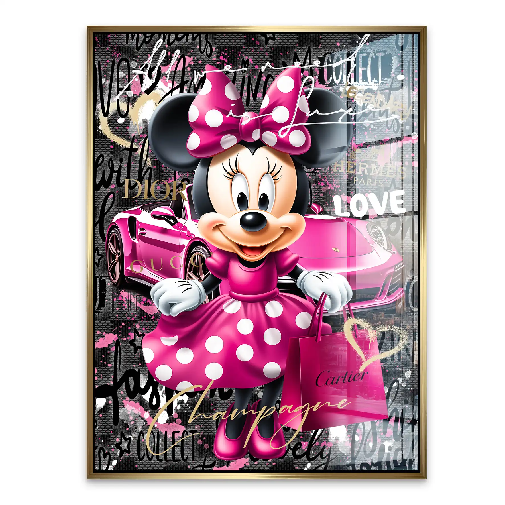 Minnie Need Luxe Acrylglas Bild INGALERIE