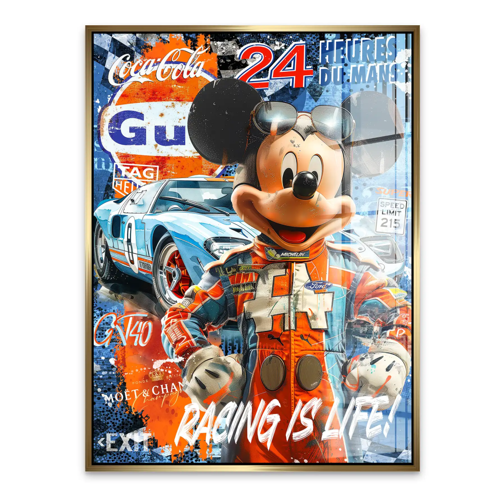 Micky Le Mans Acrylglas Bild INGALERIE