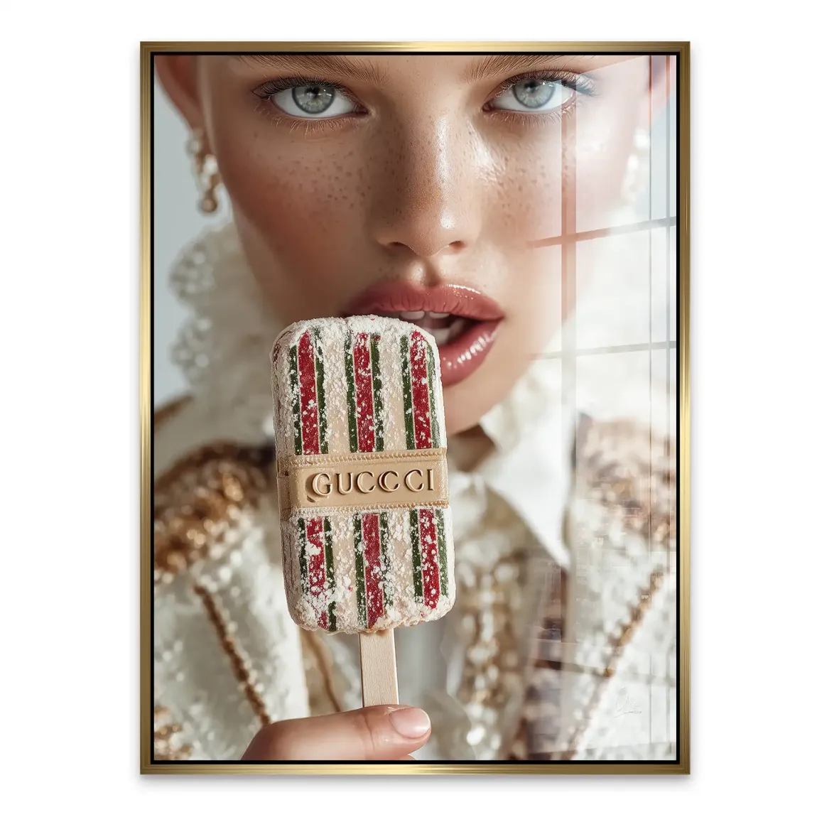 Gucci Ice Dream Acrylglasbild
